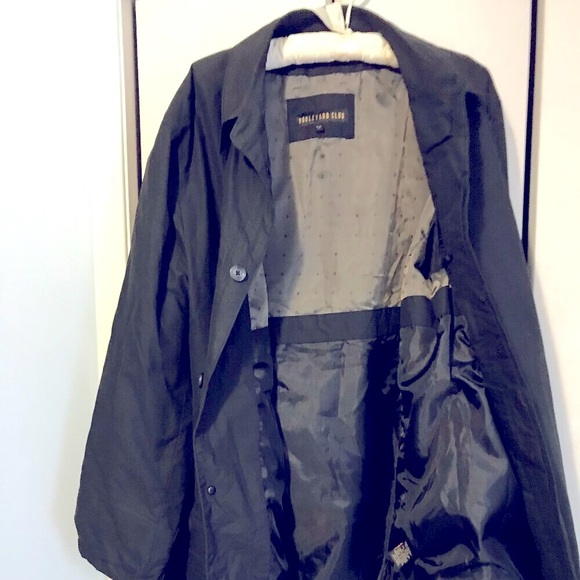 Boulevard Club Men's Black Jacket Size Large - Picture 2 of 3